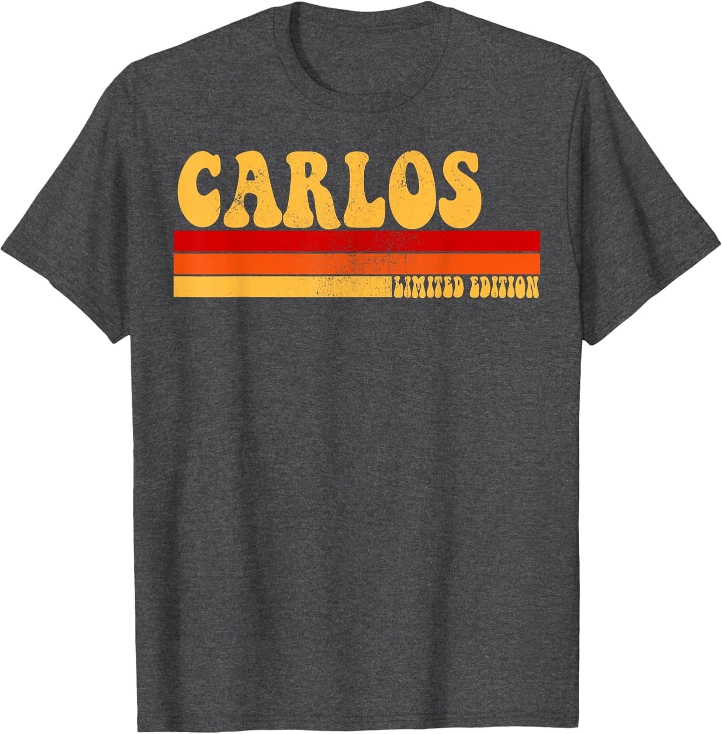 Carlos Name Personalized Idea Men Retro Vintage Carlos