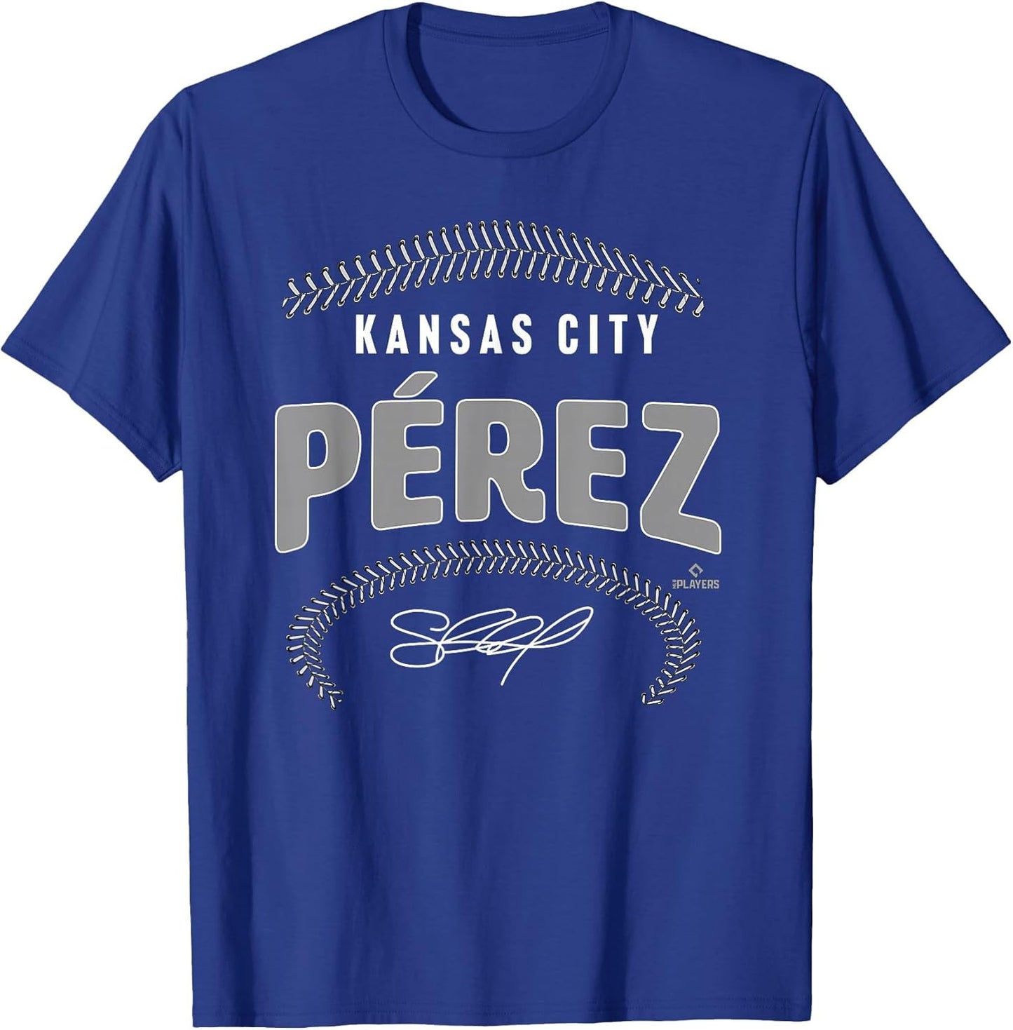 Salvador Perez Kansas City Name & Number (Front & Back)