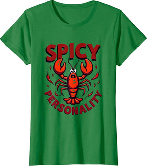 Spicy Personality Crawfish Bold Cajun Design