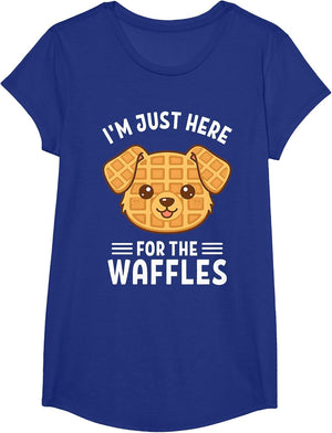 Waffle Dog Lover I'm Just Here for The Waffles