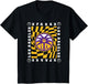 WNBA Los Angeles Sparks Retro Wavy Checkerboard