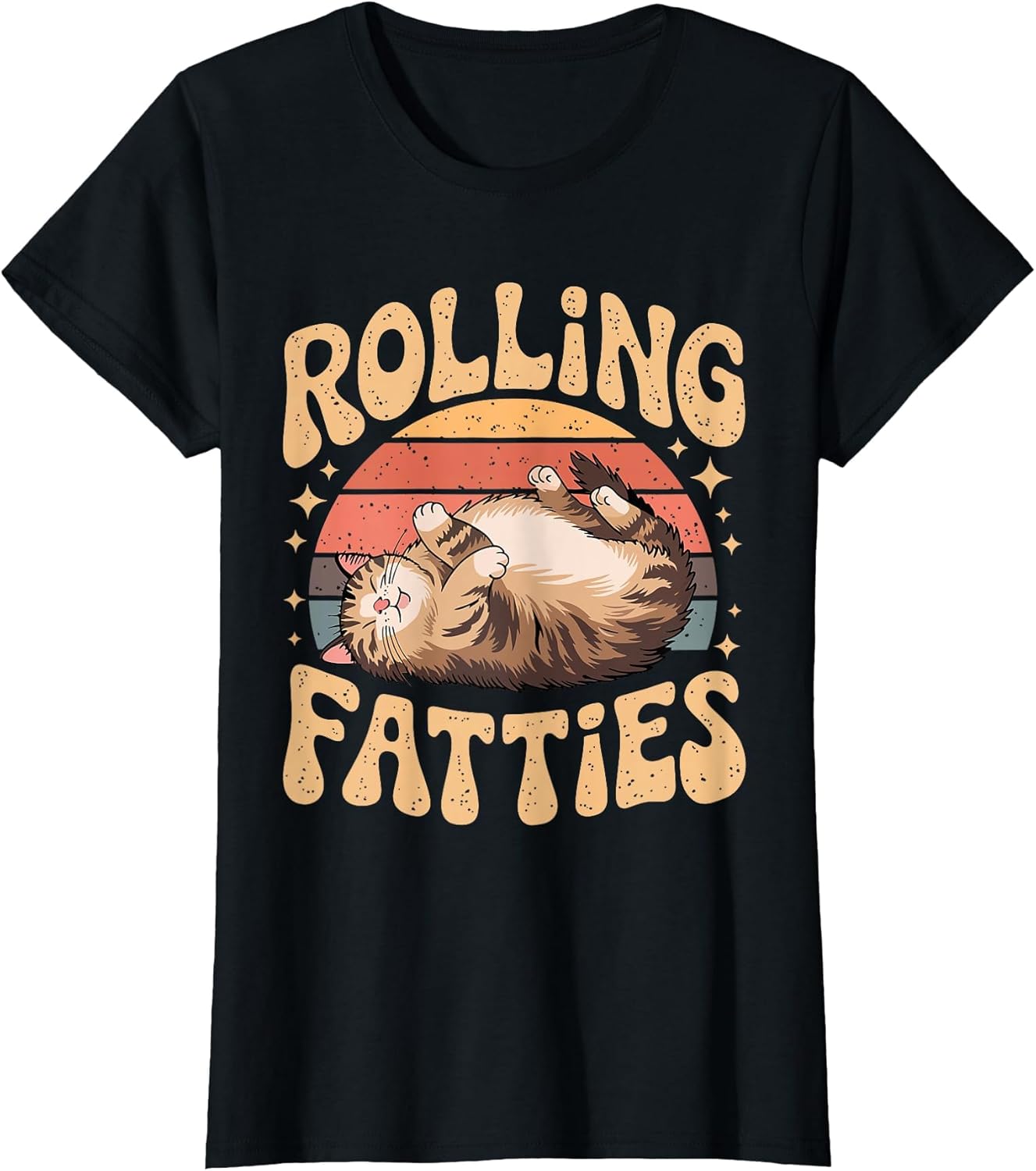 Rolling Fatty Cat Animal Funny Cat