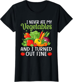 I Don't Eat Anything Vegetables Funny Vegetarian Sarcastic