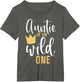 Aunt f the Wild One 1st Birthday First Thing Matching