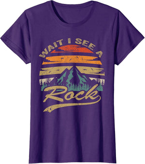 Wait I See A Rock, Retro Vintage Geology