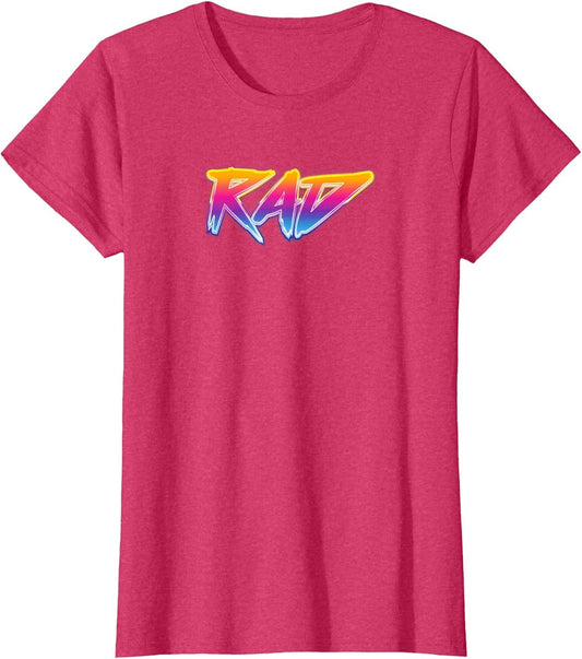 Rad Retro 80s 90s Vintage Look: Outrun Radical