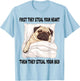 Pug Sleeping Pajamas Nightgown
