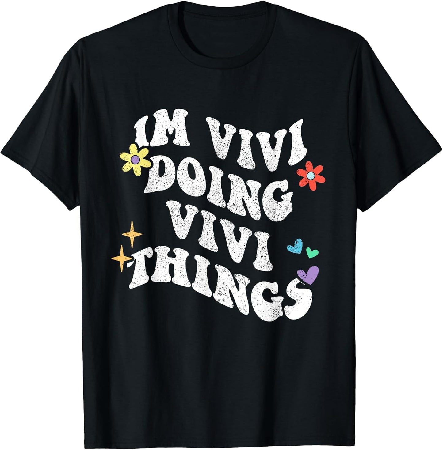 Retro Groovy Im Vivi Doing Vivi Things Funny Mother's Day