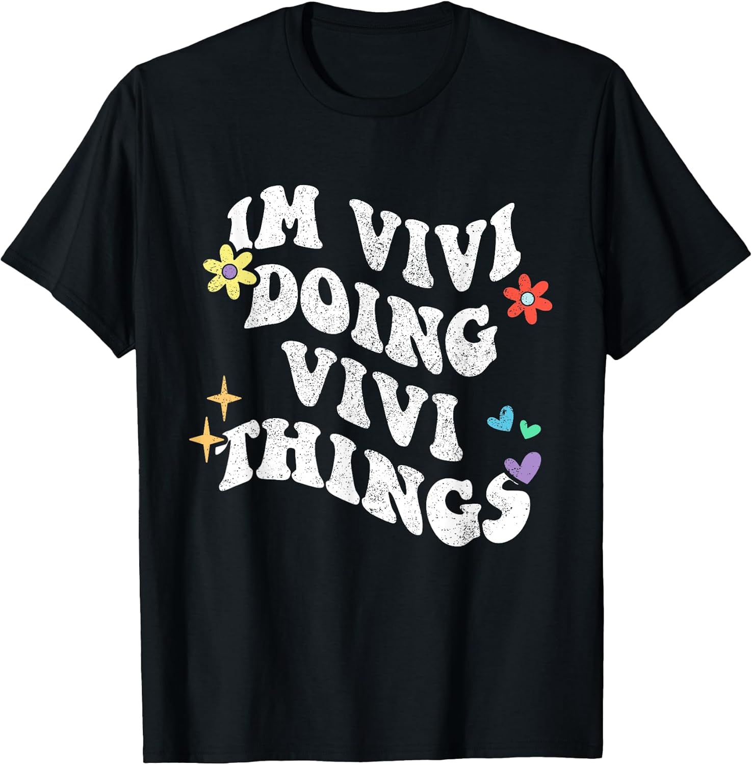 Retro Groovy Im Vivi Doing Vivi Things Funny Mother's Day