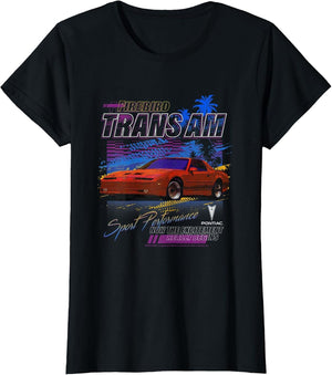 Trans Am Pontiac Firebird Y2K Retro Palm Tree