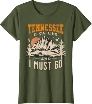 Vintage Tennessee is Calling and I Must Go, Distressed Print