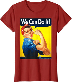 Rosie The Riveter - We Can Do It! - Women's Feminist