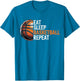 Eat Sleep Basketball Repeat Funny Basketball Coach