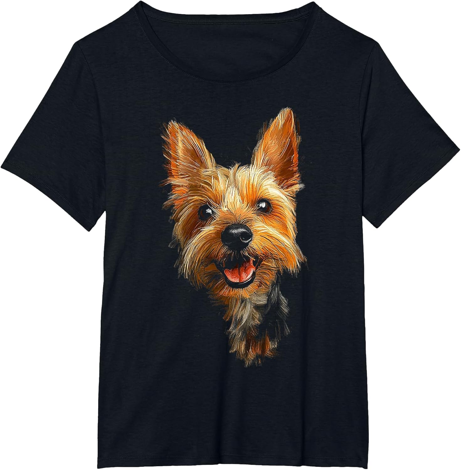 Silky Terrier Dog Motif Pet Illustration Silky Terrier
