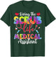 Living The Scrub Life Tie Dye Hippie Medical Assistant