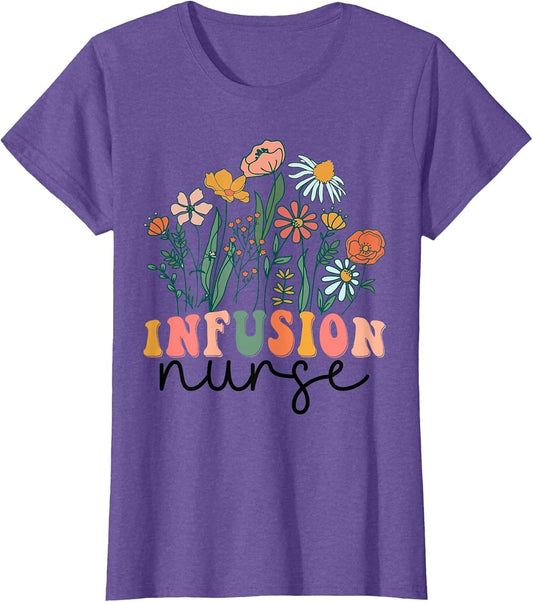 Groovy Wildflower Infusion Nurse