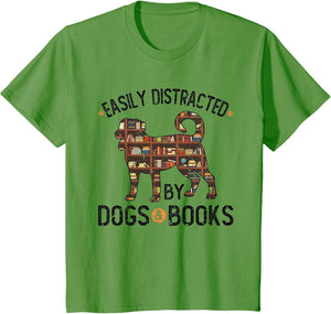 Reading Easily Distracted by Dogs & Books