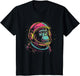 Astronaut Chimp Monkey, Spaceman Chimp Neon Design