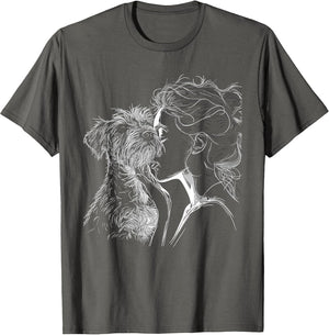 Schnauzer Mom Dog Art Schnauzer Lover Mother's Day