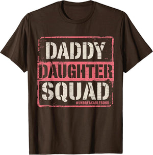 Daddy Daughter Squad Fathers Day Matching Dad and Daughter