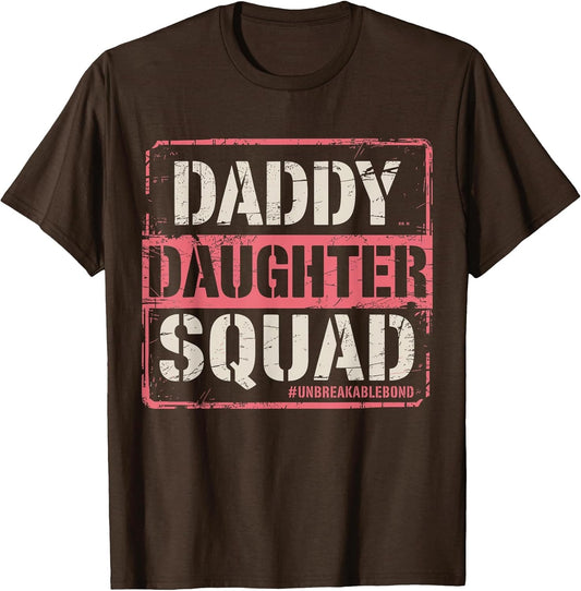 Daddy Daughter Squad Fathers Day Matching Dad and Daughter
