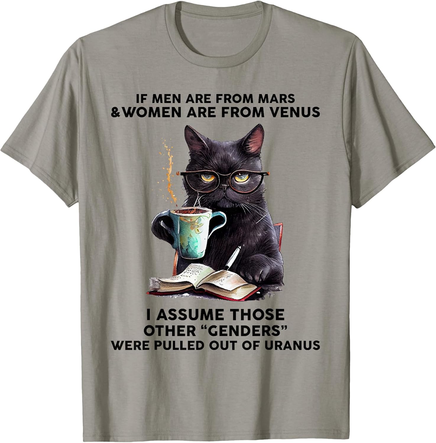 If Men are from Mars and Women are from Venus Black Cat