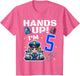 Kids 5th Birthday Boy Police Car Policeman 5 Years Old Officer