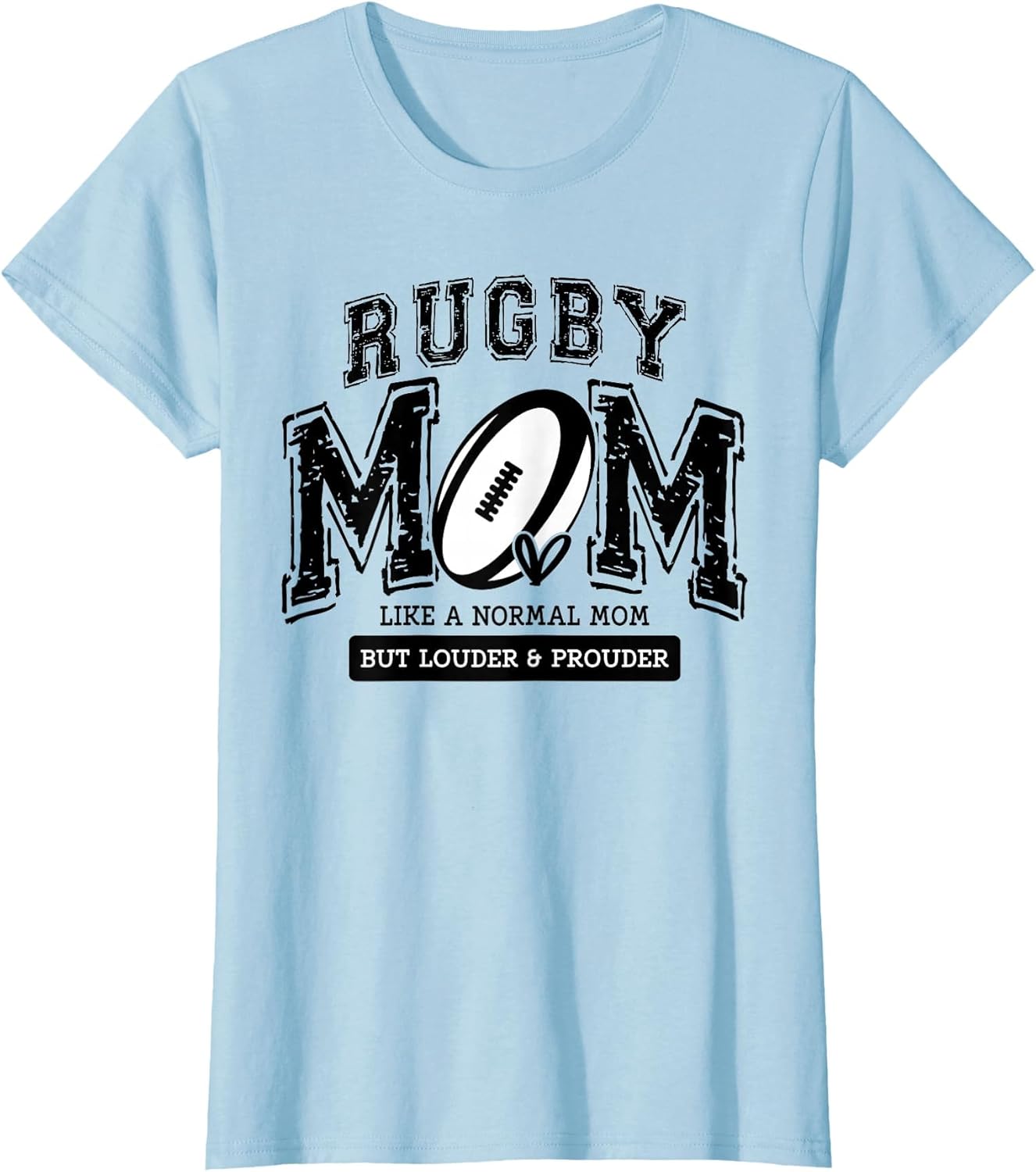 Loud Proud Rugby Mom Rugby Player Mama Family Funny Cute