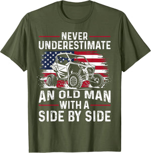 Never Underestimate an Old Man with A Side by Side UTV