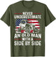 Never Underestimate an Old Man with A Side by Side UTV