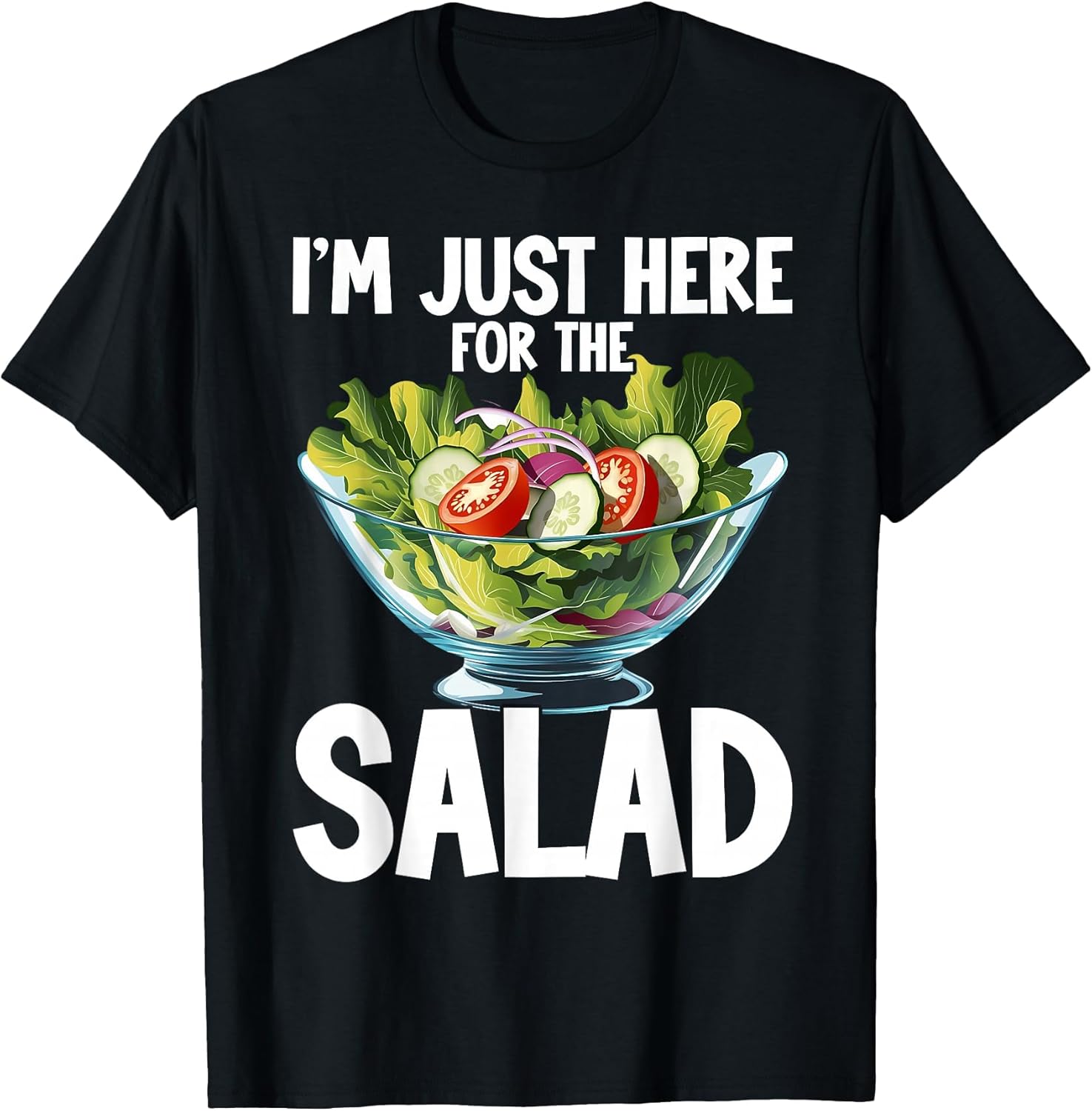 I Love Salad Vegan Dressing Bowl