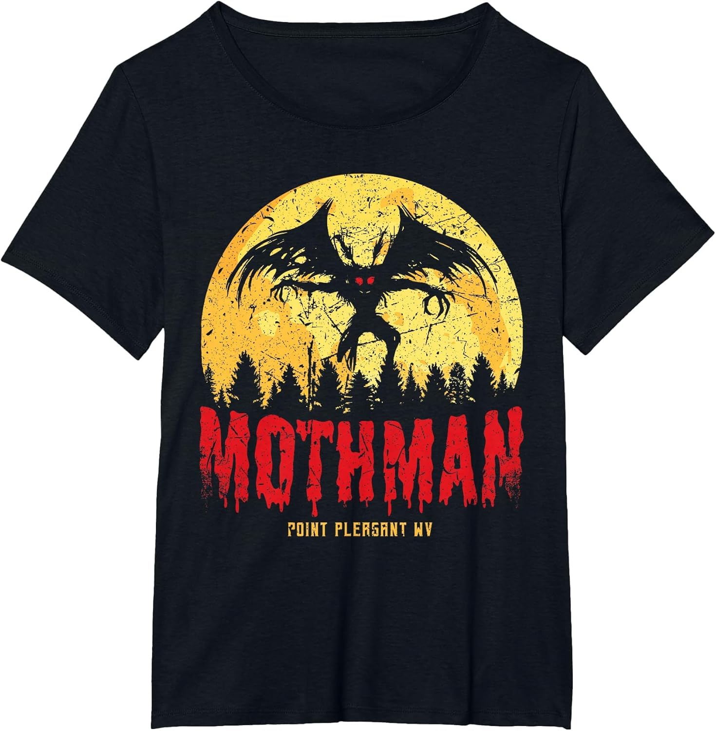 Mothman Cryptid Point Pleasant Gothic Cryptides Halloween
