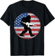 Bigfoot Gun Owner US American Flag Sasquatch AR15 Rifle