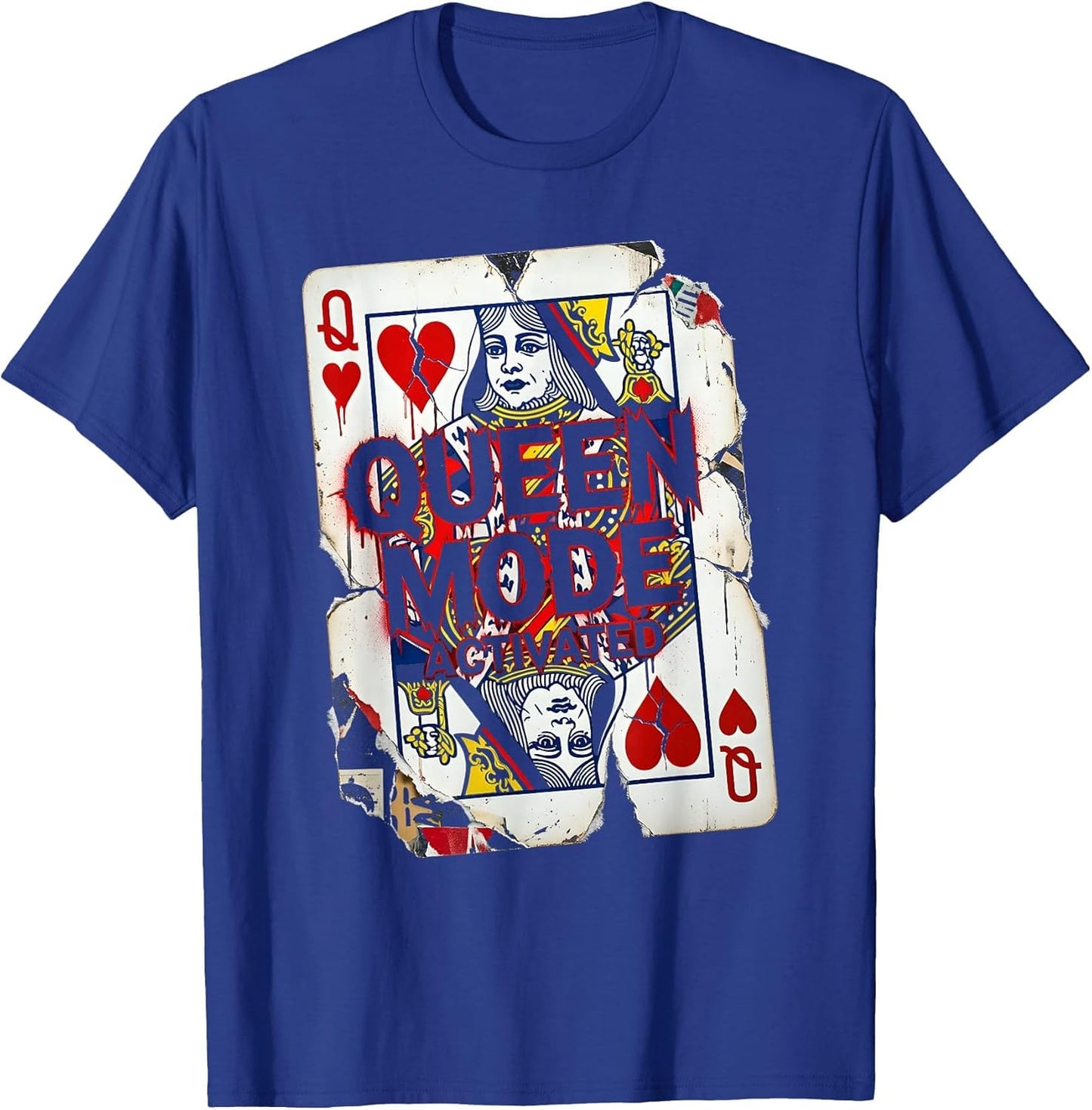 Queen Mode Activated Queen of Hearts Design