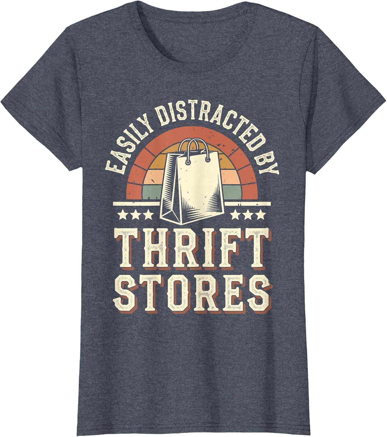 Easily Distracted by Thrift Stores Funny Thrifting Thrifter