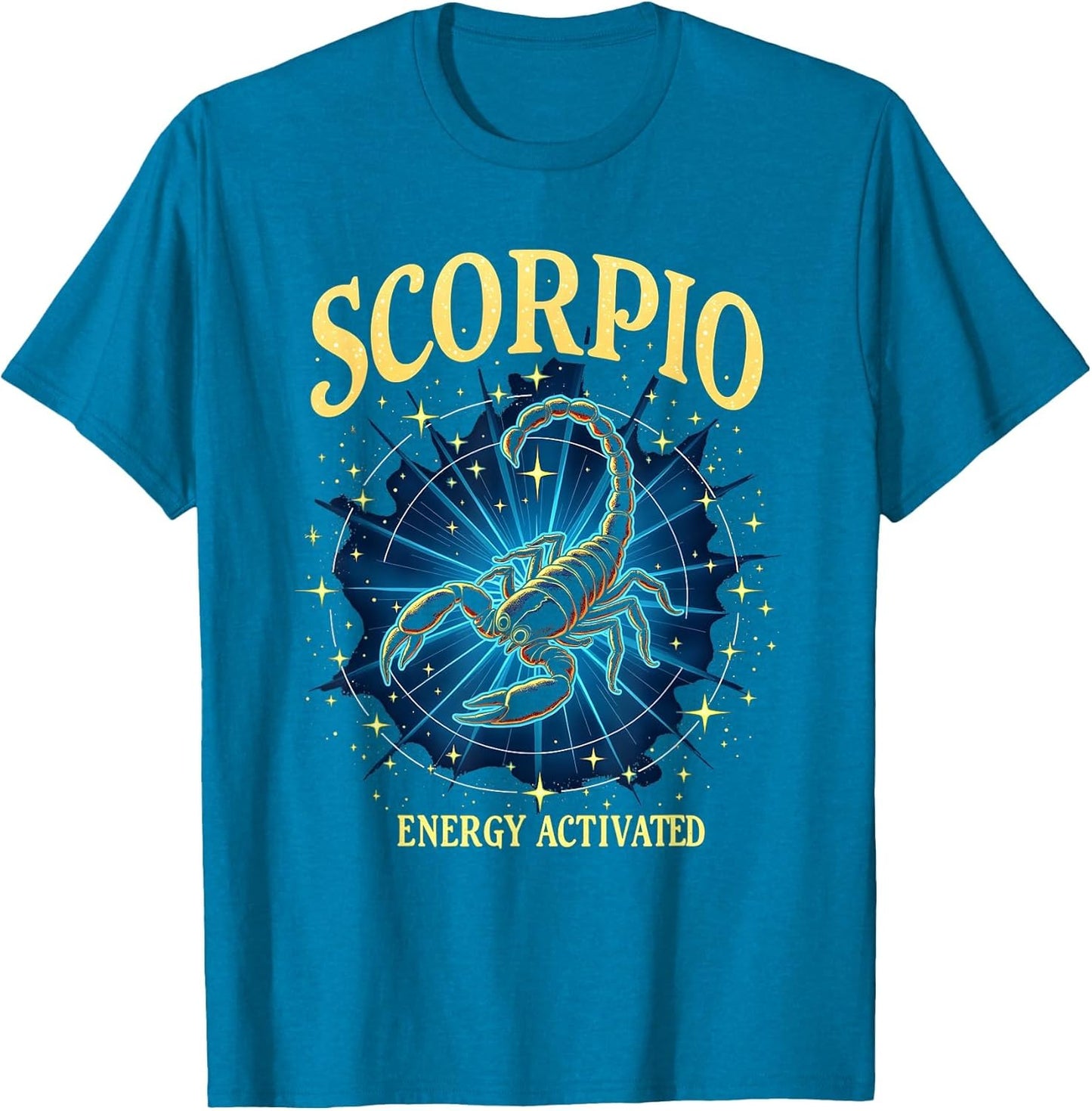 Scorpio Energy Activated Zodiac Design