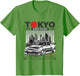 JDM Tokyo Japan Drift Race Car Tuning Retro Vintage Graphic