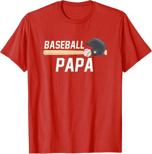 Baseball Papa Fathers Day Baseball Grandpa
