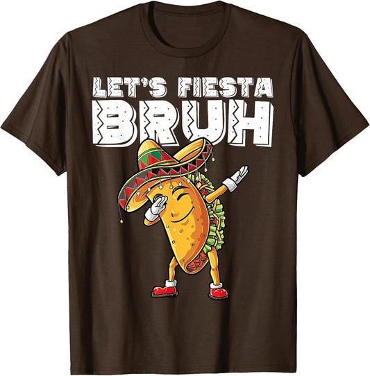 Dabbing Tacos Bruh Cinco De Mayo Fiesta Mexican Boy Teen Kid