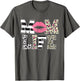 Mom Life Leopard Lips Stripe Graphic Funny Mother's Day