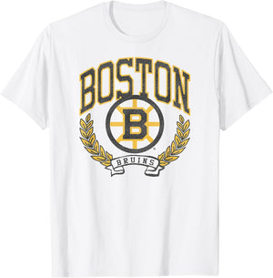 Boston Bruins Vintage Victory White NHL Officially Licensed
