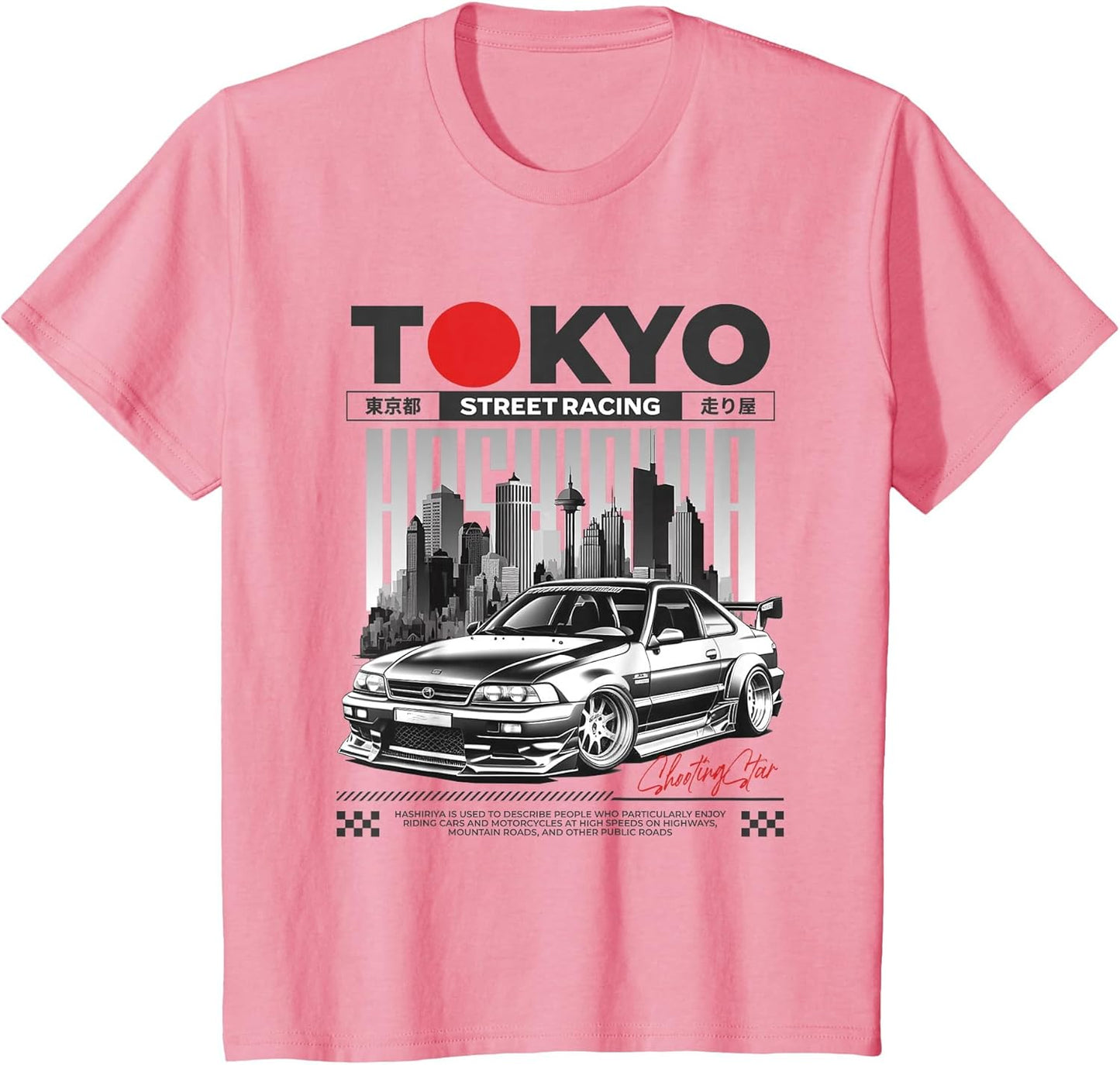 JDM Tokyo Japan Drift Race Car Tuning Retro Vintage Graphic