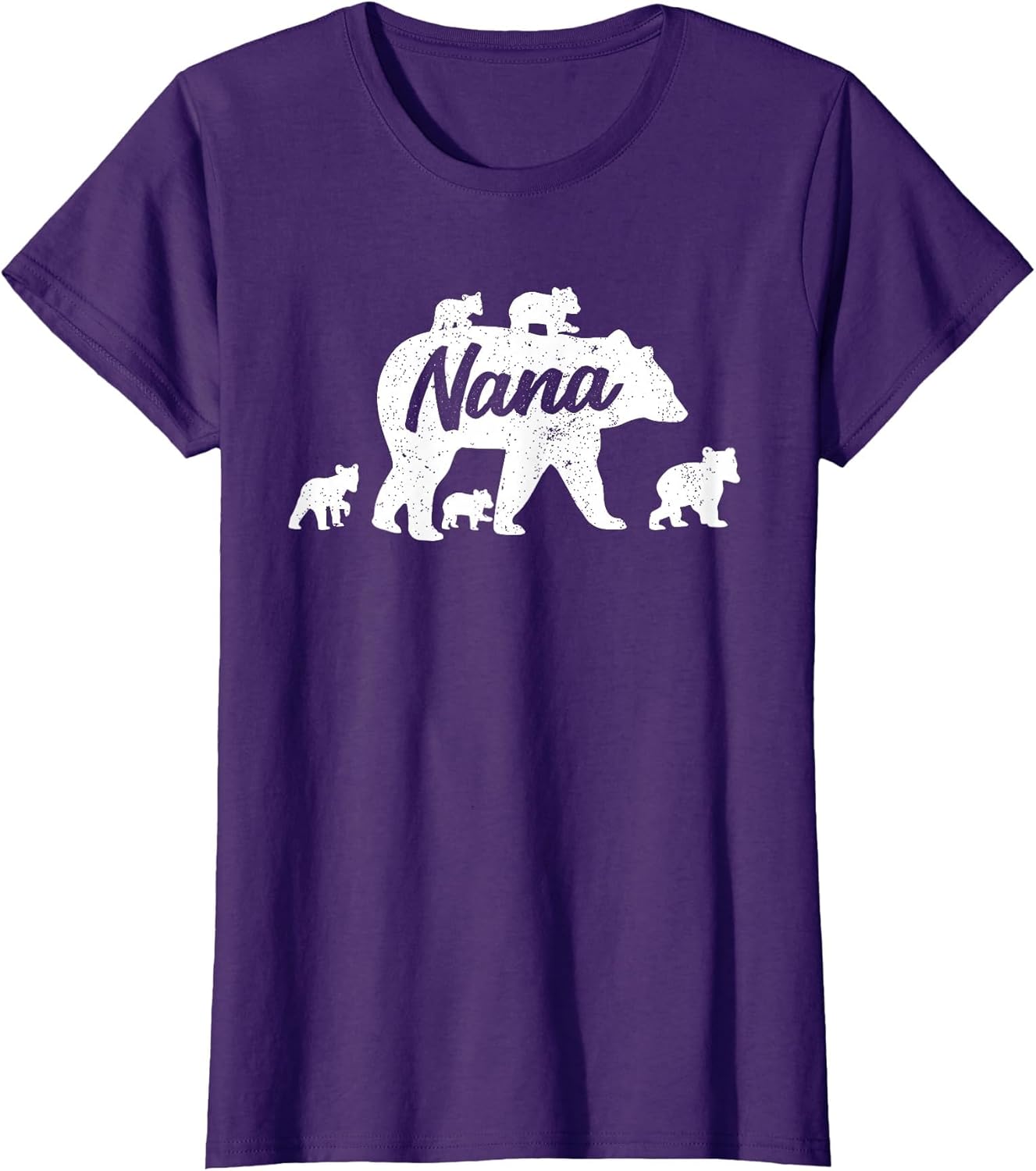 Vintage Nana Grandma Bear with 5 Young Mother's Day