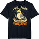 I Will Poop on Everything You Love Blue Quaker Parrot