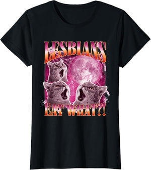 Funny Gay Pride Lesbians Eat What WLW Queer LGBTQ