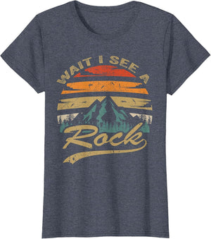 Wait I See A Rock, Retro Vintage Geology