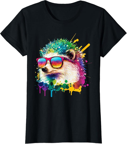 Cute Hedgehog Lover Animal on Hedgehog