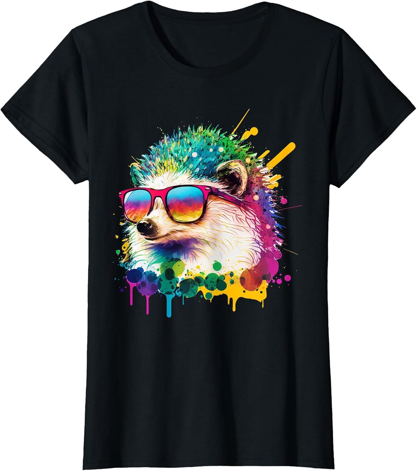 Cute Hedgehog Lover Animal on Hedgehog