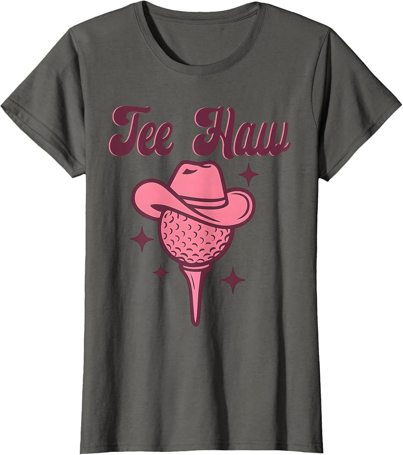Western Haw Y'all Funny Golf Ball Cowgirl Southern Women