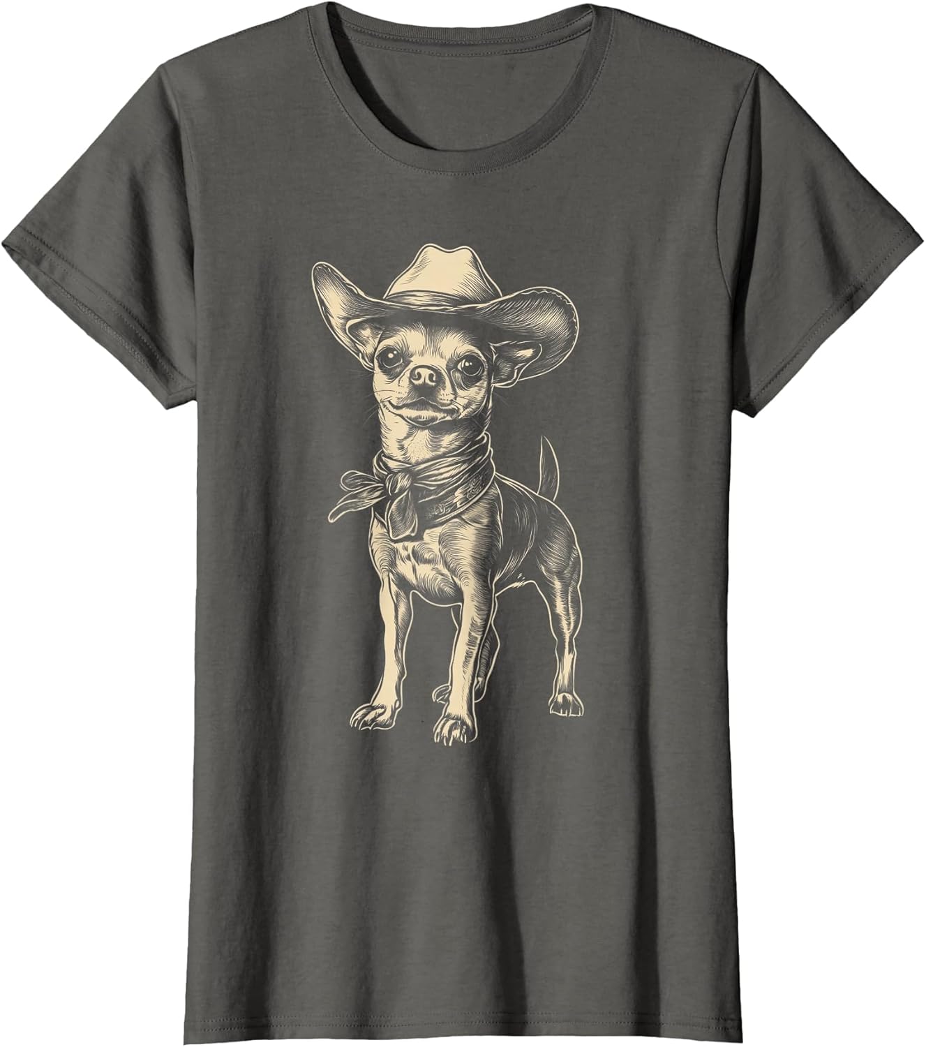 Chihuahua Wearing Cowboy Hat Funny Western Dog Mom Dad